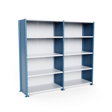 Heavy Duty Metal Shelving 100''W x 24''D x 123''H - SOH09624123-XD7